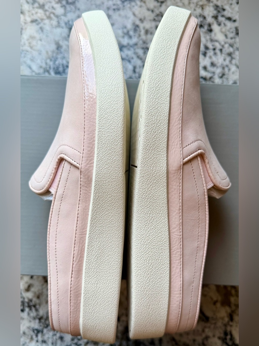 Vionic Pale Peony Pink Nubuck Leather Slip-On Mule_Sz 8M - Picture 4 of 10